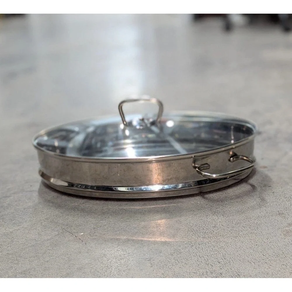 Chefcore Berndes Induction Plus Stainless Steel‎ Saute Pan w Lid